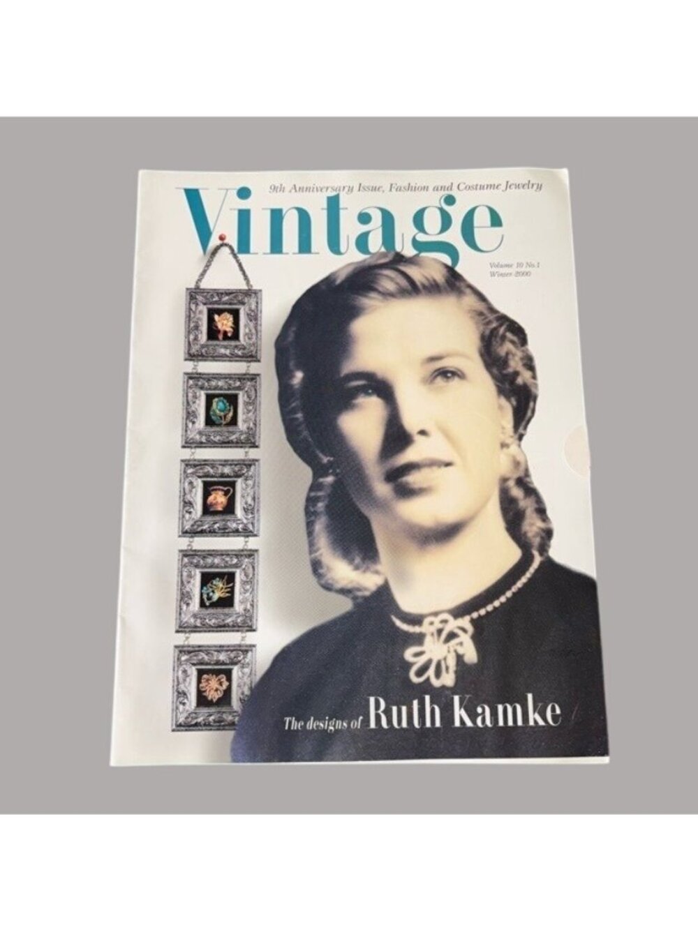 Vintage Fashion & Costume Jewelry 9th Anniversary Issue Winter 2000 Ruth Kamke